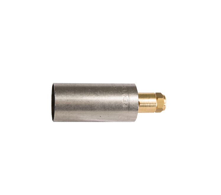 RVS hetelucht branderkop d=30mm M20 x 1 inw.