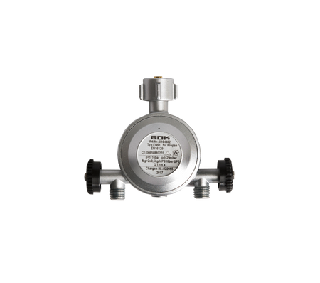 Drukregelaar DIN Duo 30 mbar 1kg/u - GOK