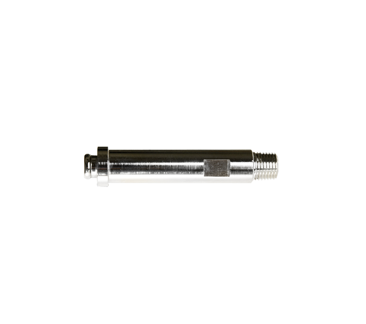 Aansluitpen verchroomd 21,8 x 1/4" NPTm MS DIN1 DIN6 Lu1 Ru1