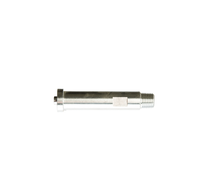 Aansluitpen verchroomd 1"W DIN x 1/4"NPTm DIN8 DIN5 (past niet op NEN)