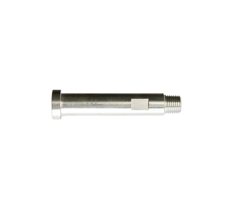 Aansluitpen verchroomd 1"W NEN x 1/4"NPTm Ru4 Lu4(*NEN pen is vlak*)