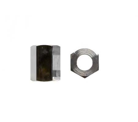 Wartel koolzuur verchroomd 21,8R Ru1