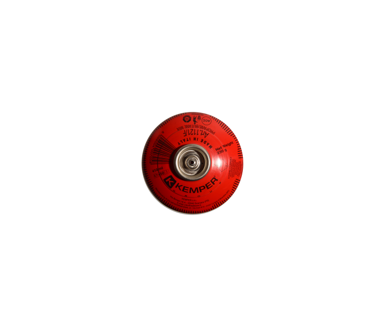 Wegwerp gaspatroon 230 gram 7/16"