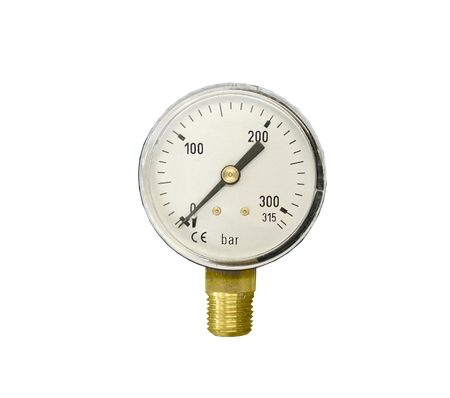 Manometer blank 0-315 bar 50mm