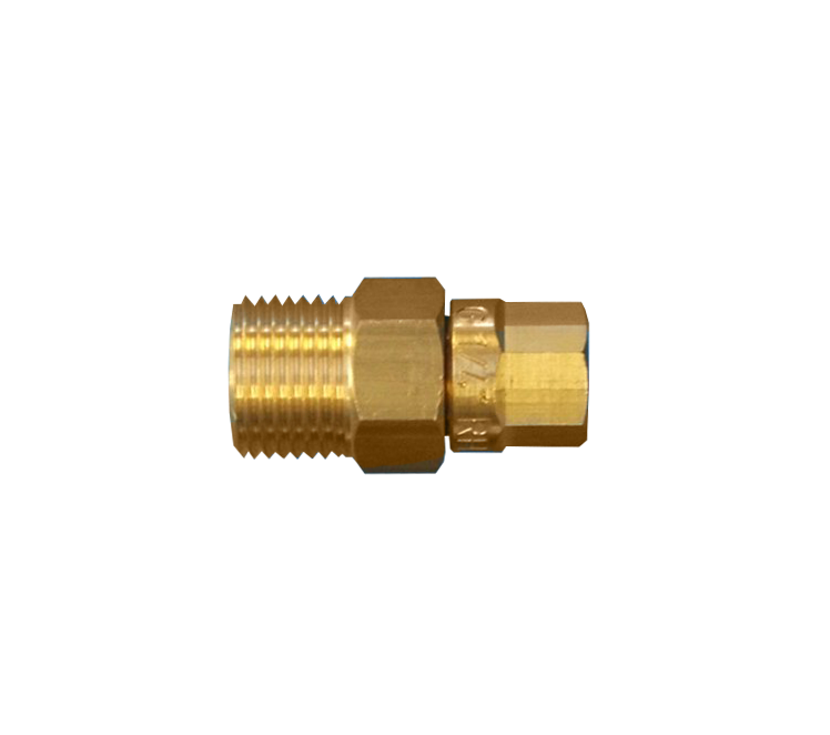 Wartelend verloop 3/8"r uitw.  x 1/4"r bolconisch inw.
