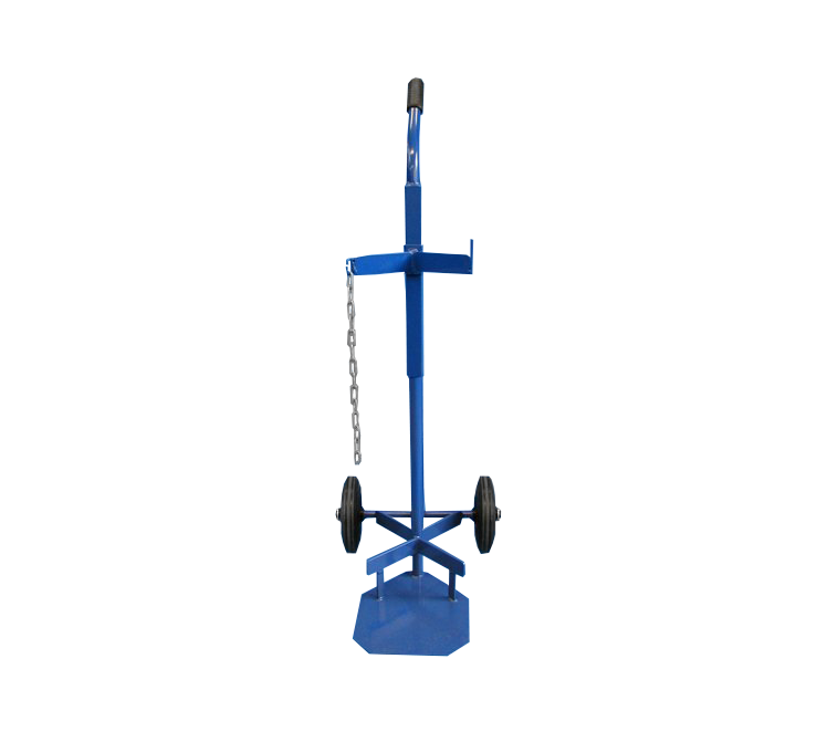 Fleswagen 1 x 10 liter rubber wielen