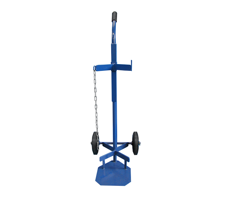 Fleswagen 1 x 20/50 liter rubber wielen