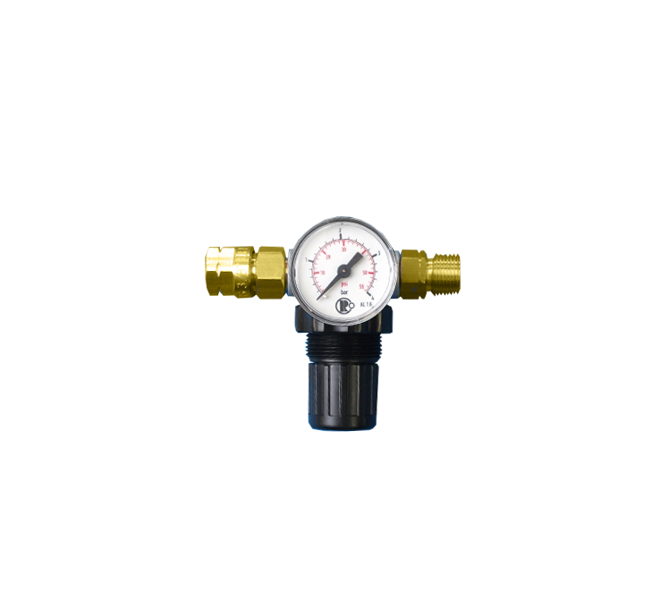 Micro reduceer (2e trap) 0-1 b gas 3/8"l inw. wartelend x 3/