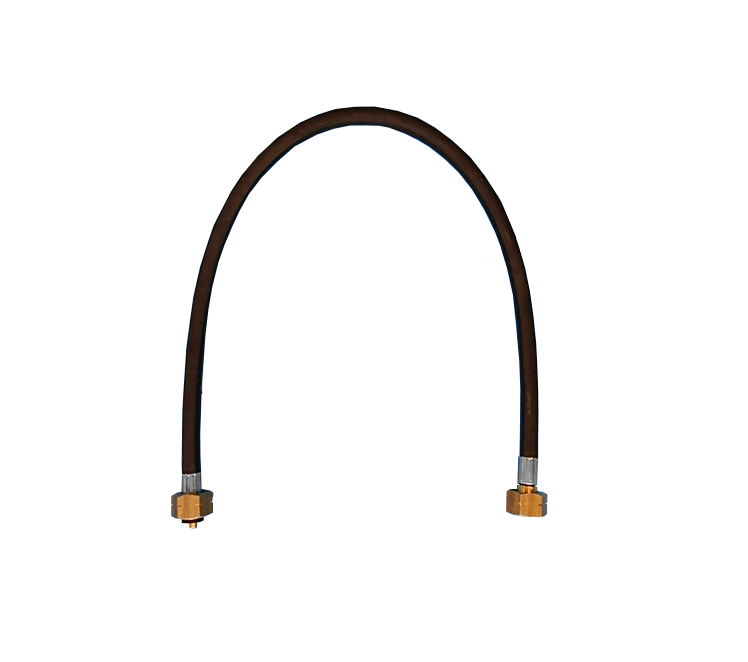 Batterijslang KOMBI/DIN propaan 75cm. rubber HD 21.8L x 21.8L
