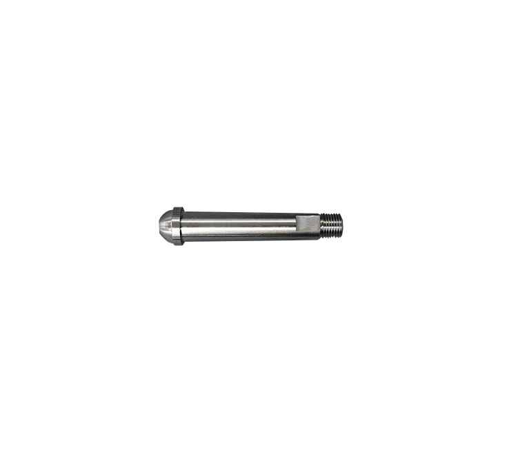 RVS aansluitpen 5/8"r POL x 1/4"r BSP uitw.  hol
