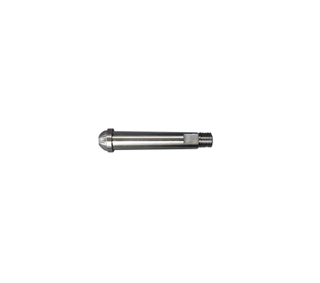 RVS aansluitpen 5/8"r POL x 1/4"r BSP uitw.  hol