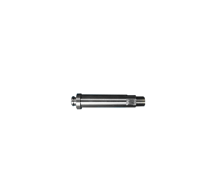 RVS aansluitpen 24.32 x 1/4"r BSP uitw.  hol