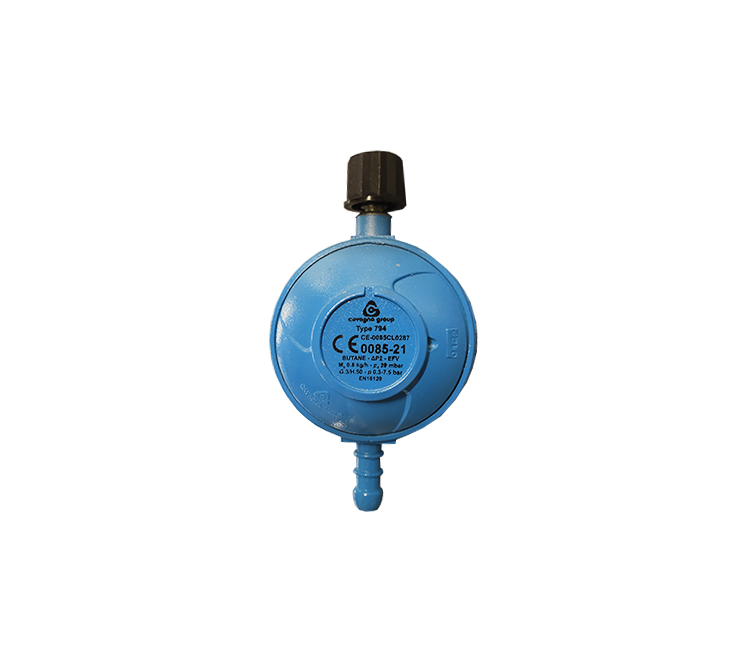 Campingregelaar 30 gram met 8mm slangtule
