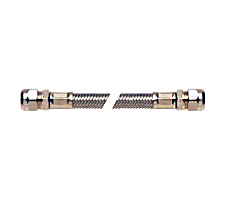 RVS buigbare gasslang 60cm
