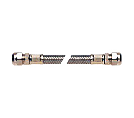 RVS buigbare gasslang 60cm