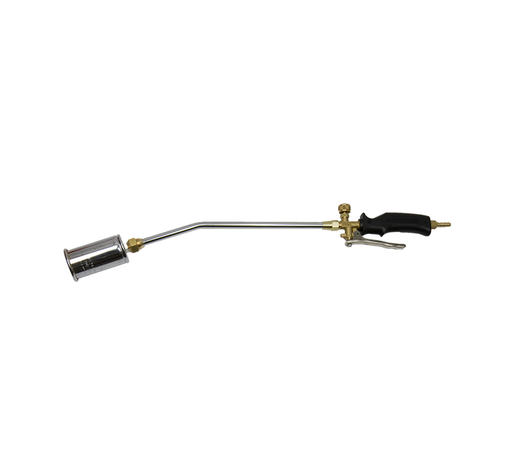 Handbrander met verchroomde kop 32mm