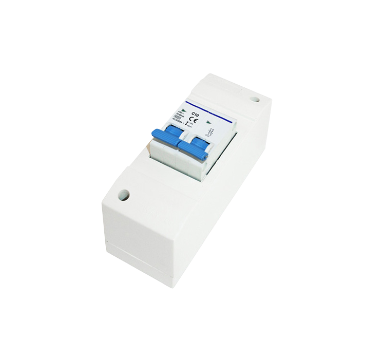 Dubbelpolige zekeringsautomaat 10 A