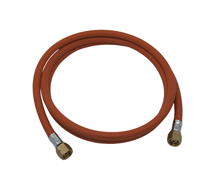 Propaanslang rubber 300cm- 2 x 3/8" l wartel