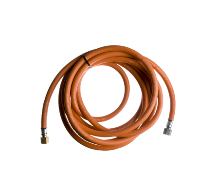 Propaanslang rubber 500cm- 2 x 3/8" l wartel