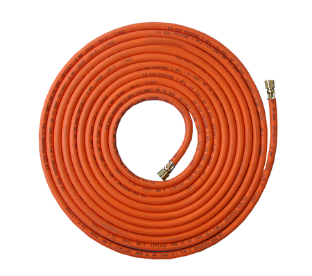 Propaanslang rubber 10 mtR-2 x 3/8" l wart