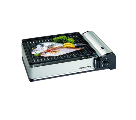 Gasgrill op gaspatroon