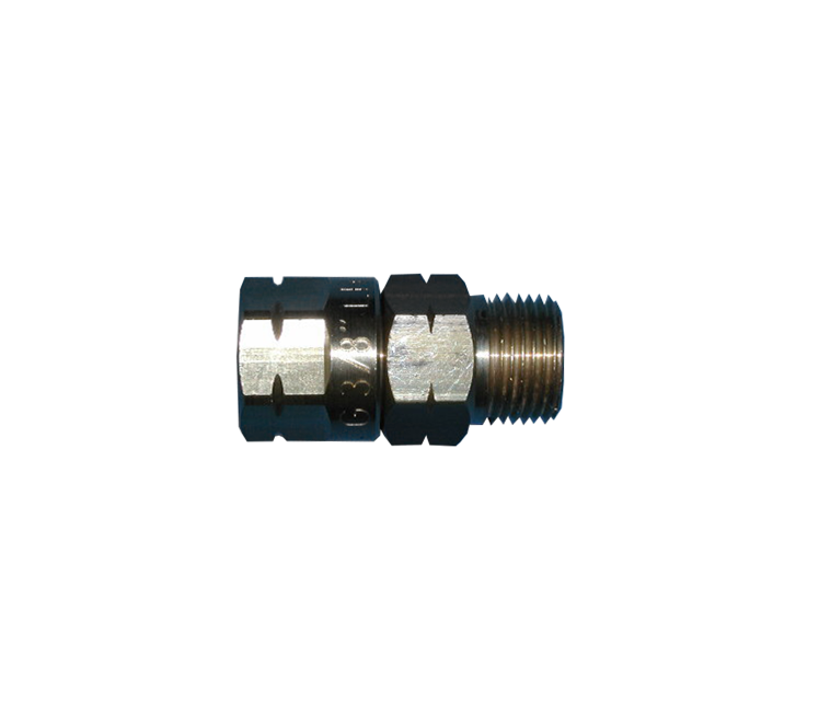 Wartelend verloop 3/8"l uitw.  x 3/8"l bolconisch inw.