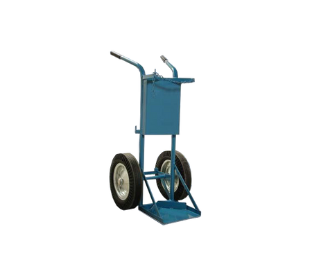 Fleswagen 11kg propaan 50 liter zuurstof