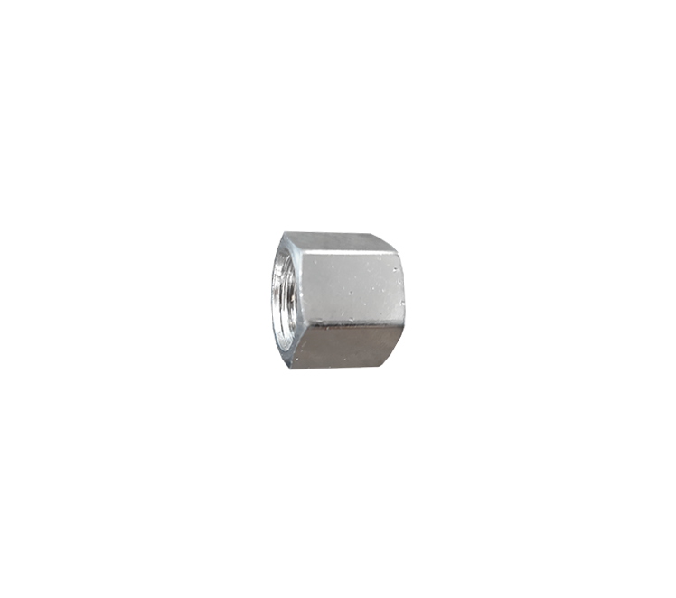 Wartel verchroomd 1/4"r