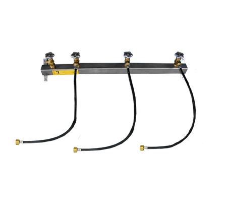 Manifold 1 x 3 cilinders propaan