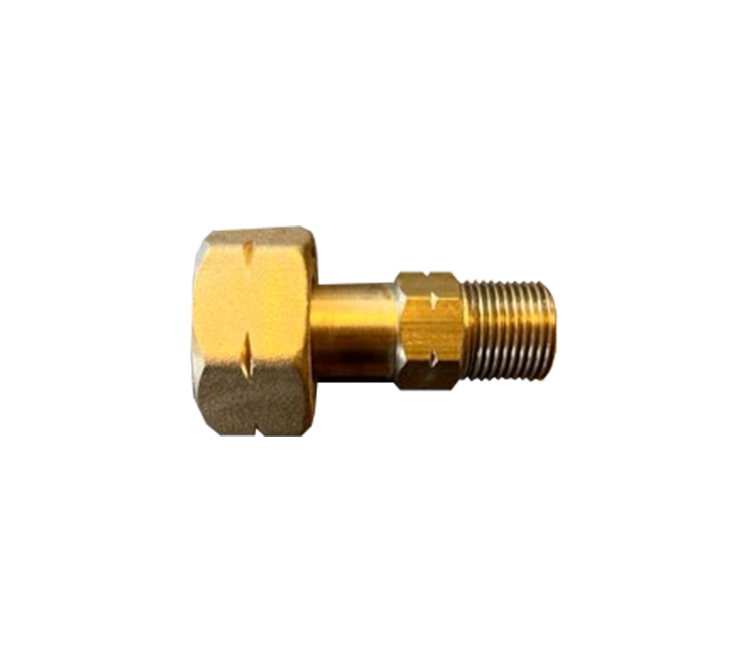 Wartelend verloop Shell inw. x 3/8"L uitw.