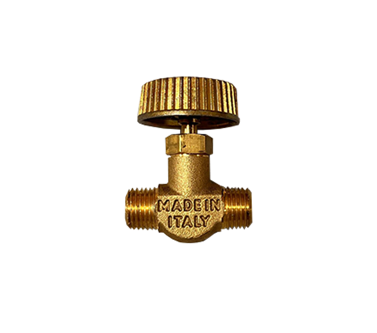 Naaldkraan 2 x 1/4" uitw.