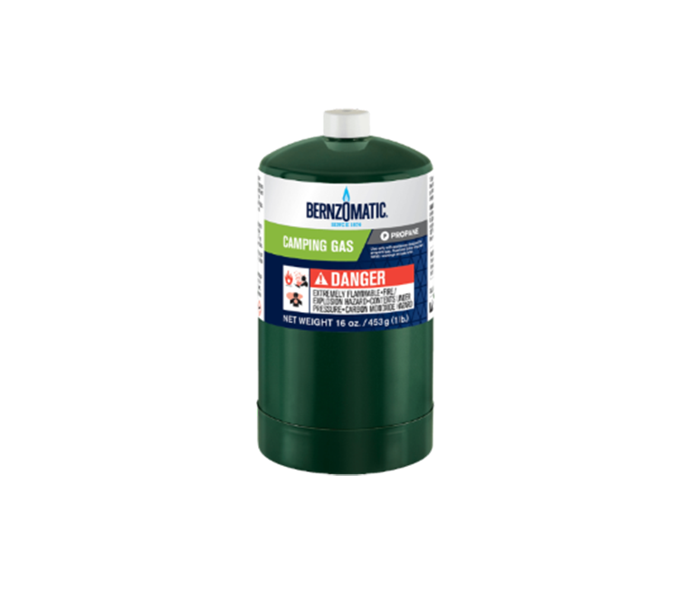 Wegwerp Cilinder Propaan Camping TX916 453 gram - laag model