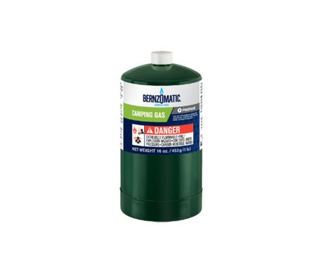 Wegwerp Cilinder Propaan Camping TX916 453 gram - laag model