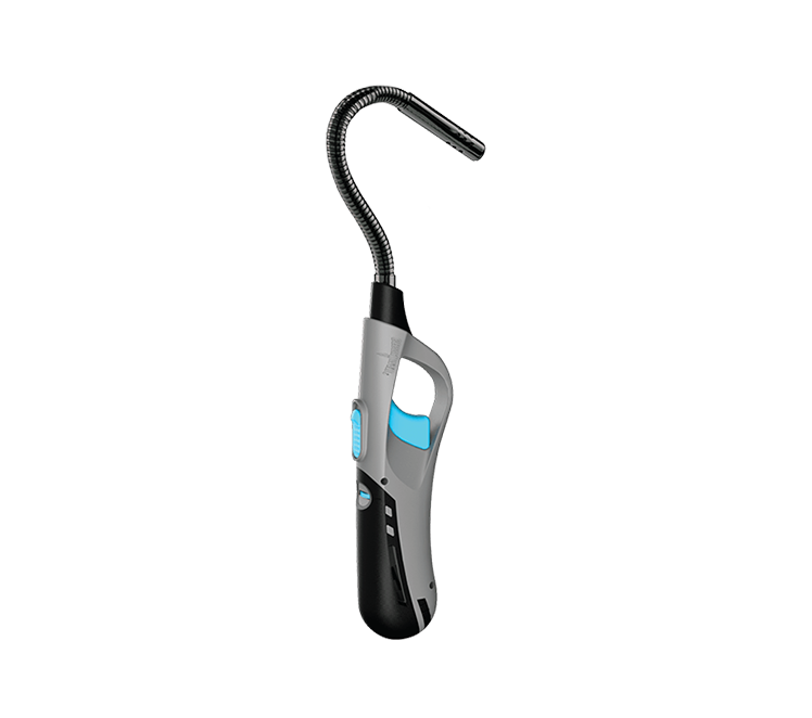 Bernzomatic flexibele aansteker Deluxe, LED lampje, windproof, verstelbare
