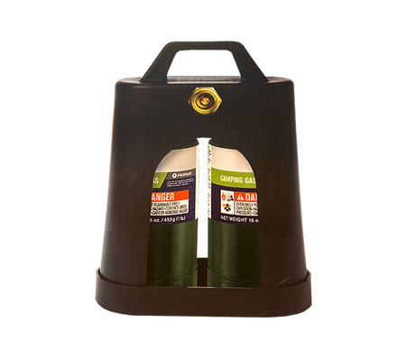 Powerpack wegwerpcilinder CGA600 2x - plastic behuizing met 21,8L Shell uitw. - zelf afsluitbaar