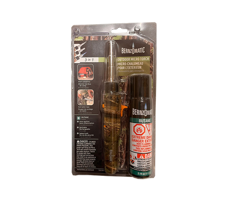 Bernzomatic Soldeerpen SET Outdoor print Soldeerpunt en openvlam - ST500CK 3 in 1 incl Butaangas fles - met piëzo