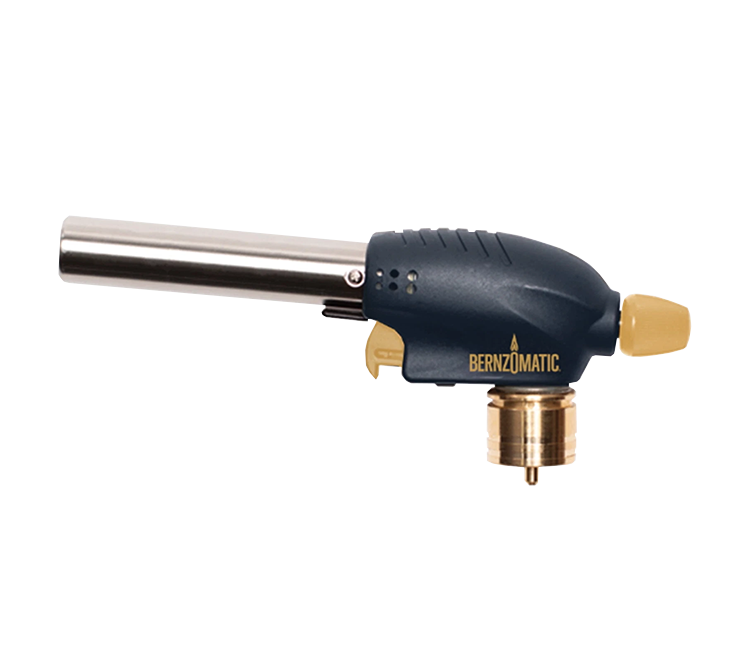 Firestarter propaan met piëzo knop, instelbare vlam, handgreep model Bernzomatic WT3301