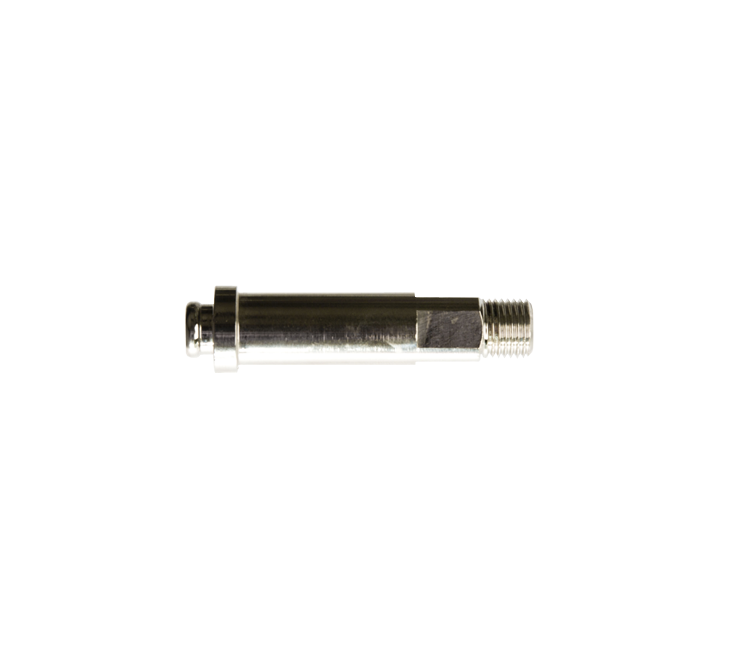 Aansluitpen verchroomd 21,8 x 1/4"r BSP MS DIN1 DIN6 Lu1 Ru1