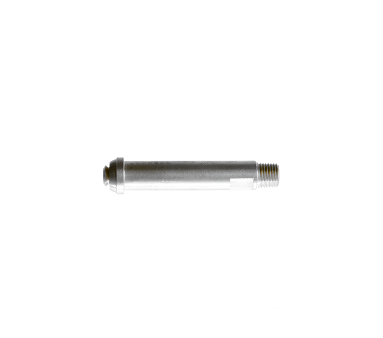 Aansluitpen verchroomd 5/8"x 1/4"NPTm Ri2 POL handwartel uitvoering met o-ring