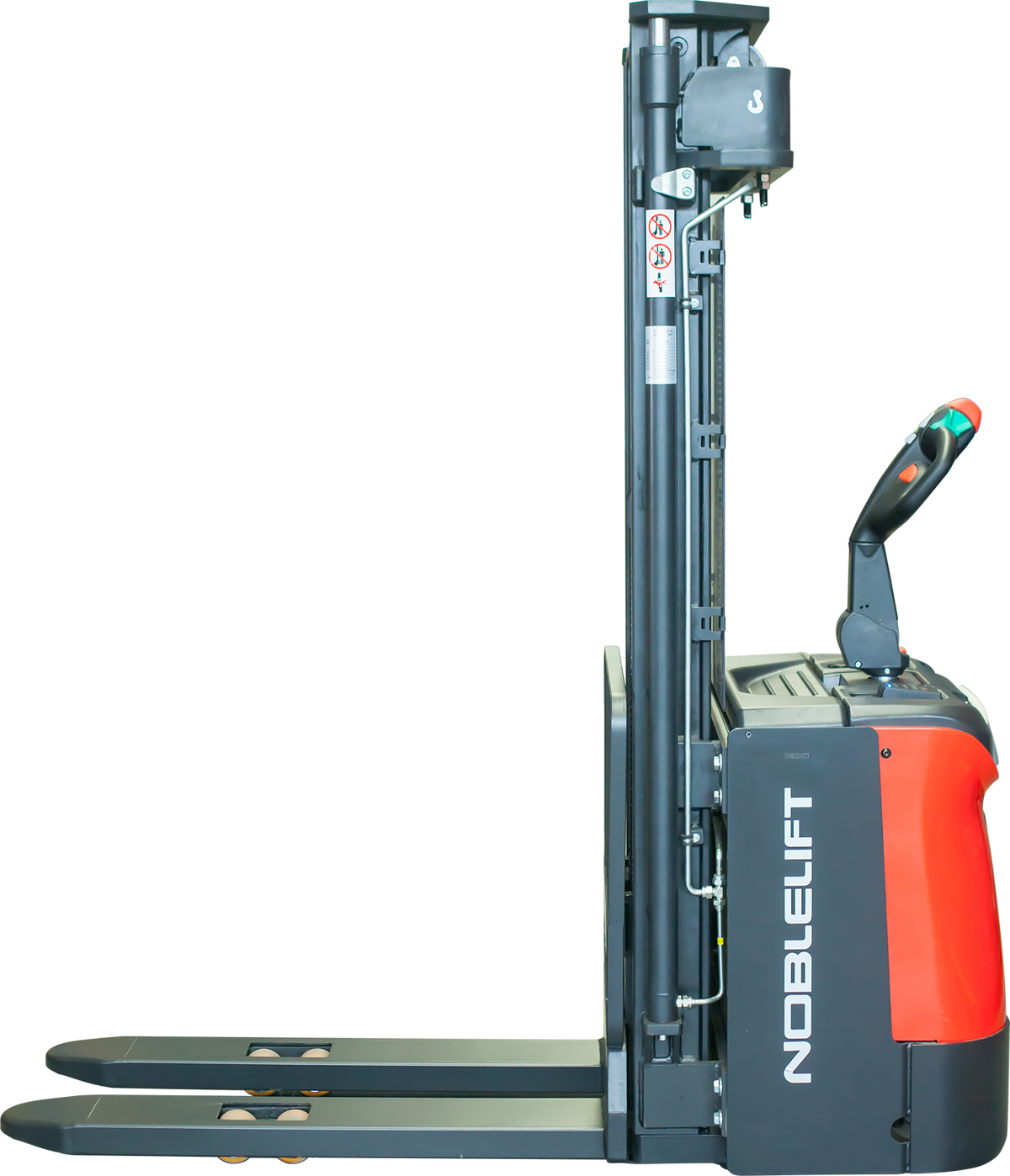 PS12N - Elektrische stapelaar met platform - 4000mm - 1200KG - Weldingshop