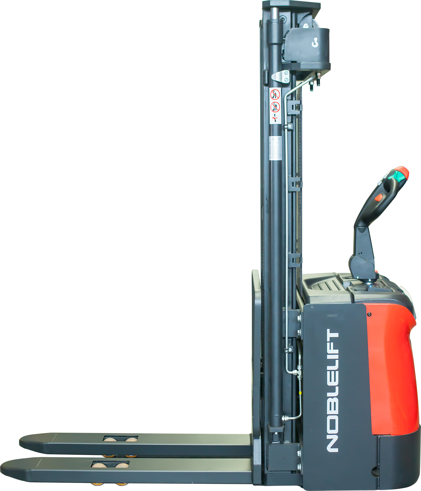 PS12N - Elektrische stapelaar met platform - 4000mm - 1200KG - Weldingshop