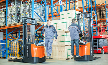 PS16N - Elektrische stapelaar met platform - 5300mm - 1600KG - Weldingshop