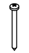Schroef, 4.8 mm.
