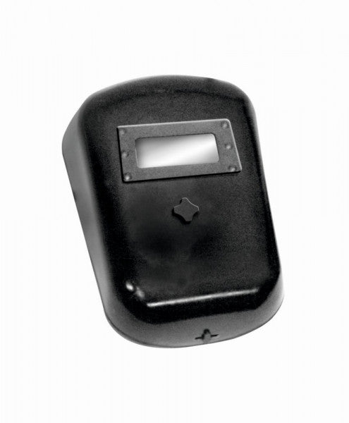 Laskap met handgreep 60 x 110 mm, polyester, met lasglas kleur 10 - Weldingshop