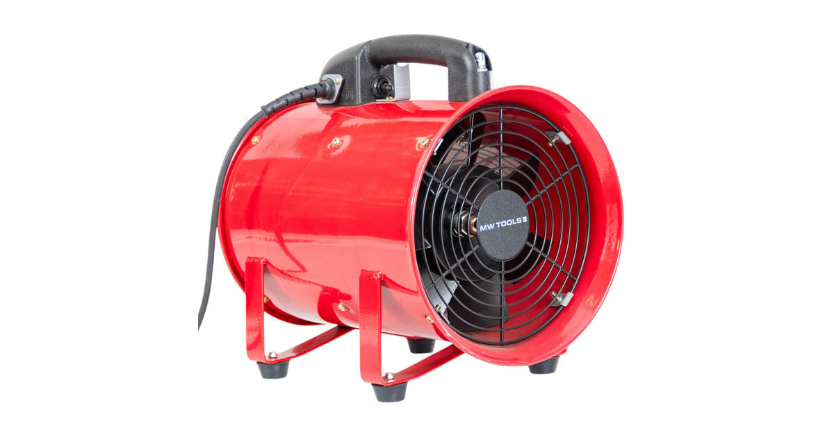 Mobiele ventilator ø200mm - 250W MW Tools
