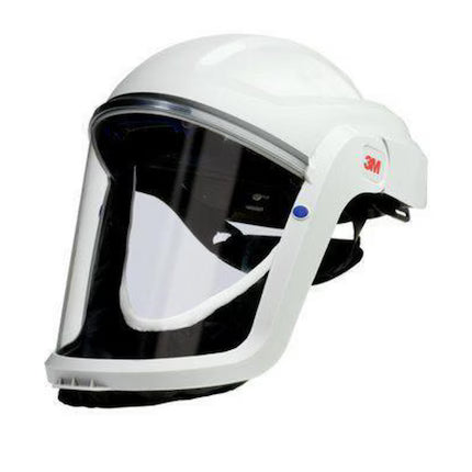 Luchtkap 3M™ M-206 gelaatsscherm en helm met gelaatsafdichting, per stuk - Weldingshop