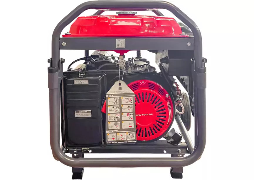 Benzine generator 9,0 kW 3x400 V en 230 V elektrische start 25 l tank - Weldingshop