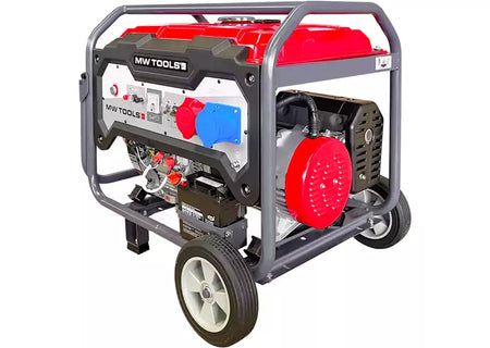 Benzine generator 9,0 kW 3x400 V en 230 V elektrische start 25 l tank - Weldingshop