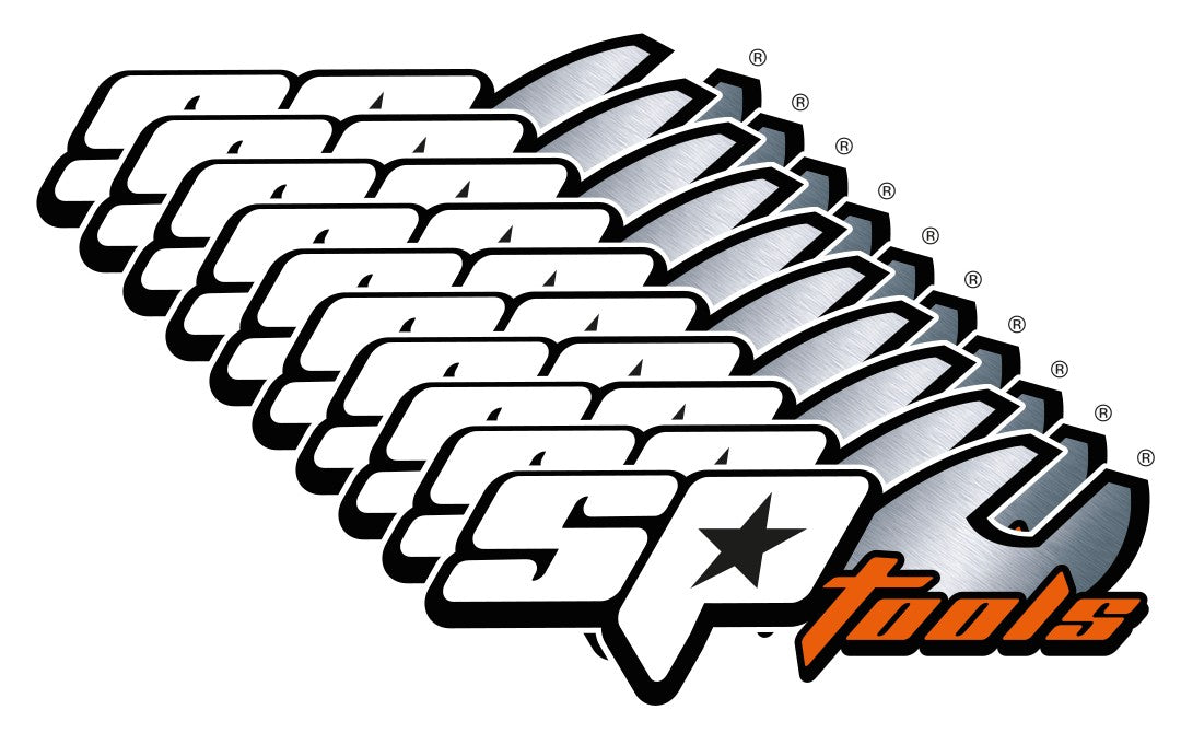 10X SP LOGO STICKER 25CM