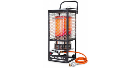 Infrarood gasstraler 36kW 360° stralingswarmte MW Tools